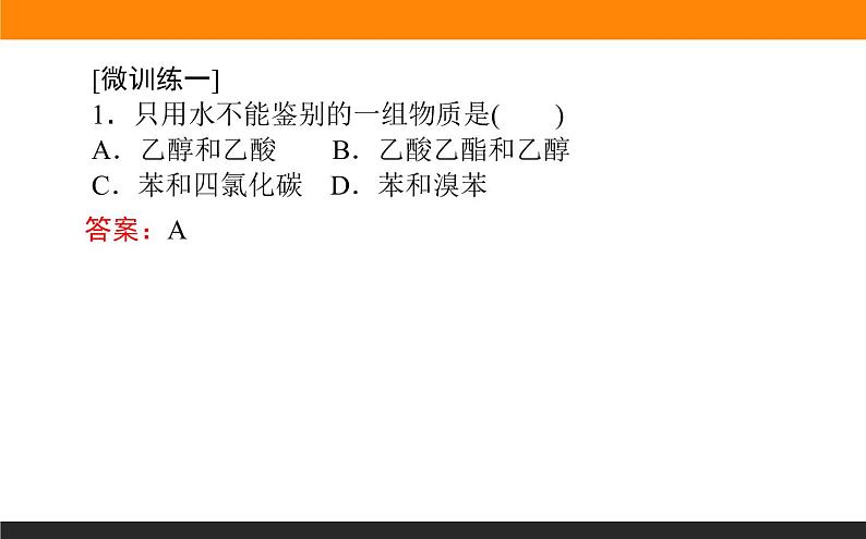 专题 8有机化合物的获得与应用 专题共享课件PPT06