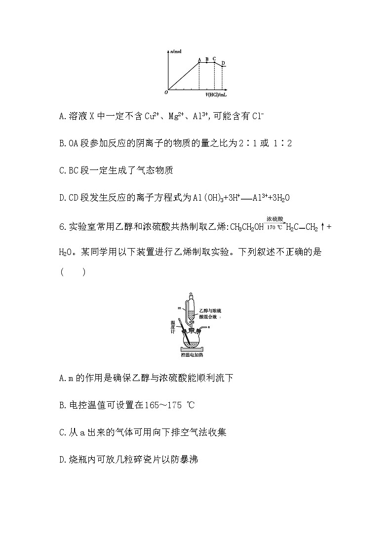 2021年广东省选择性考试化学模拟测试题（二） Word版03