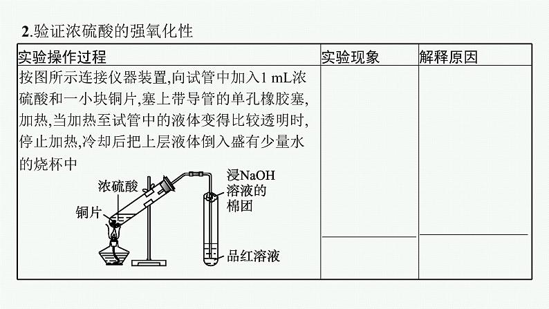 实验活动5　不同价态含硫物质的转化课件PPT04