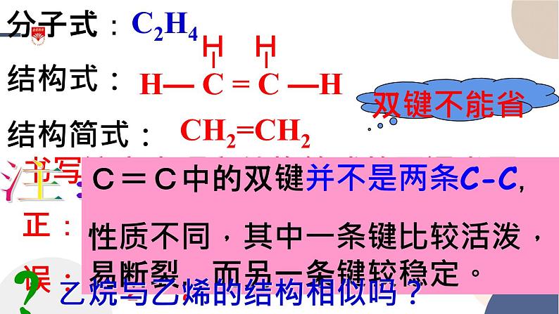 配套新教材-高中化学-RJ-必修第二册-第七章 第二节 第1课时 乙烯课件PPT05