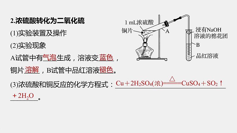 第五章 实验活动5 不同价态含硫物质的转化课件PPT第4页