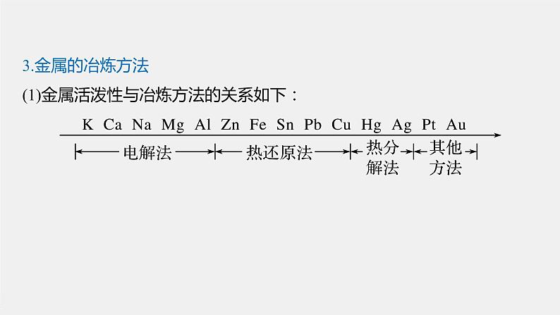 第八章 第一节 第1课时 金属矿物、海水资源的开发利用课件PPT第5页