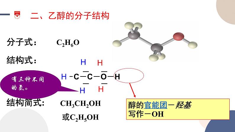 必修第二册-第3章 第3节 第1课时 乙醇课件PPT第7页