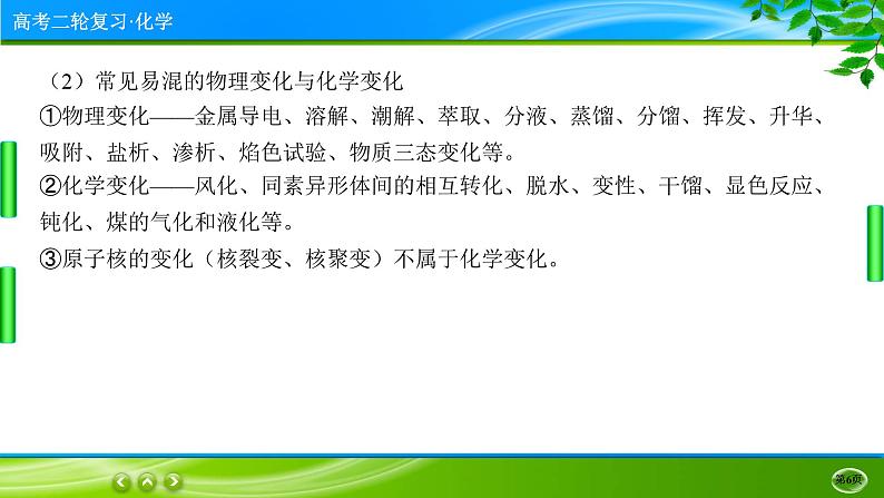 2023高三二轮复习化学（老高考）专题一　物质的组成、分类和性质　化学用语课件PPT第6页