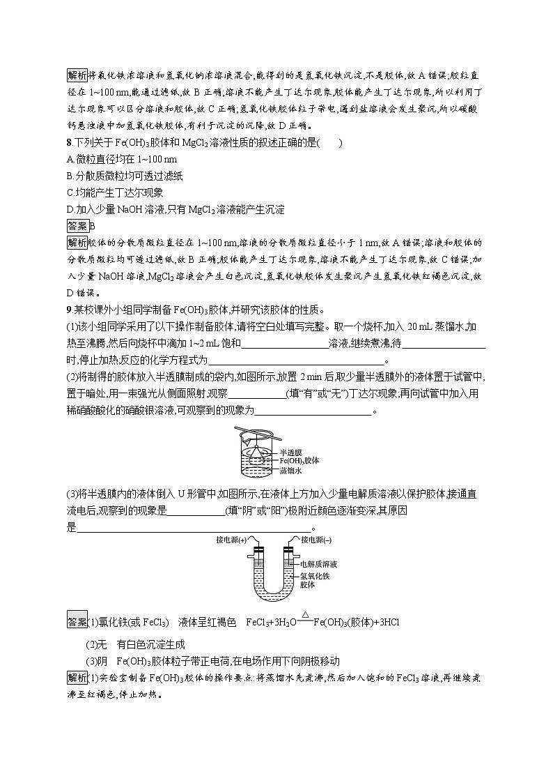 第2章　第1节　第2课时　胶体第3页