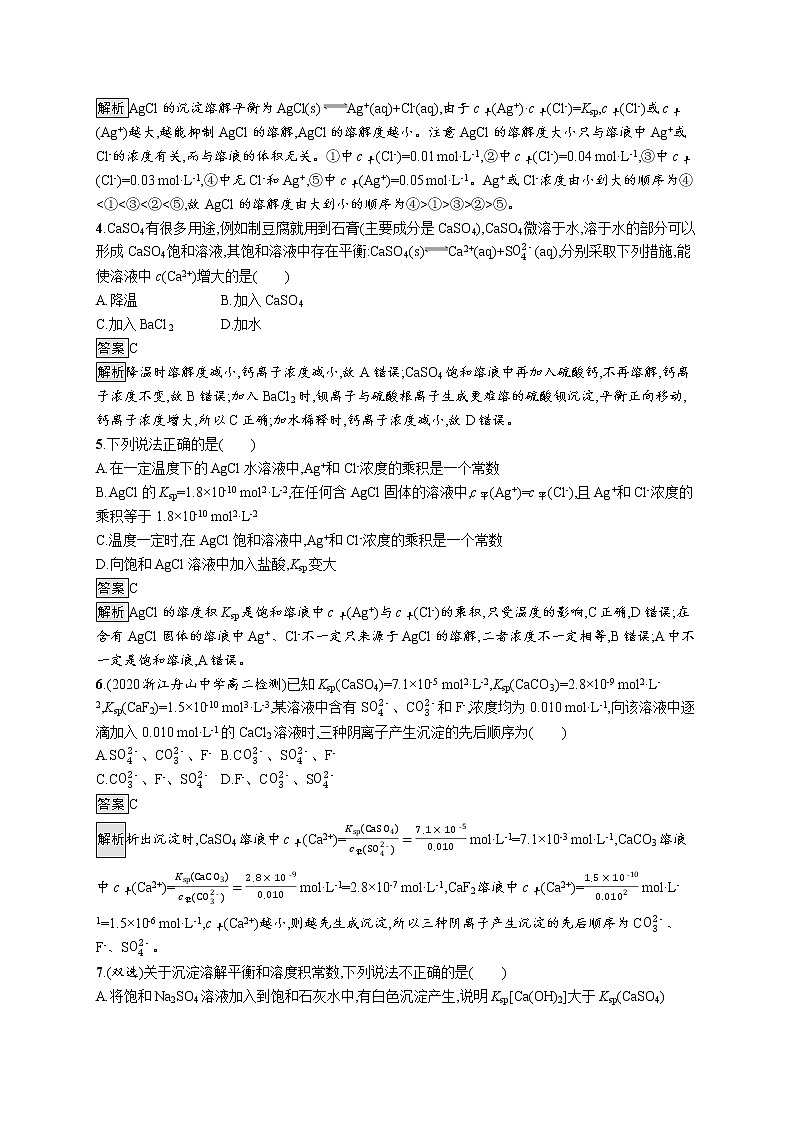 第3章　第3节　沉淀溶解平衡第2页