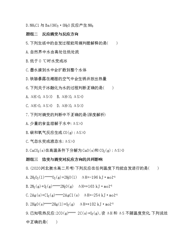 2.1 化学反应的方向第2页