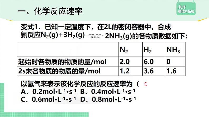 第一节 化学反应速率2.1.1课件PPT第8页