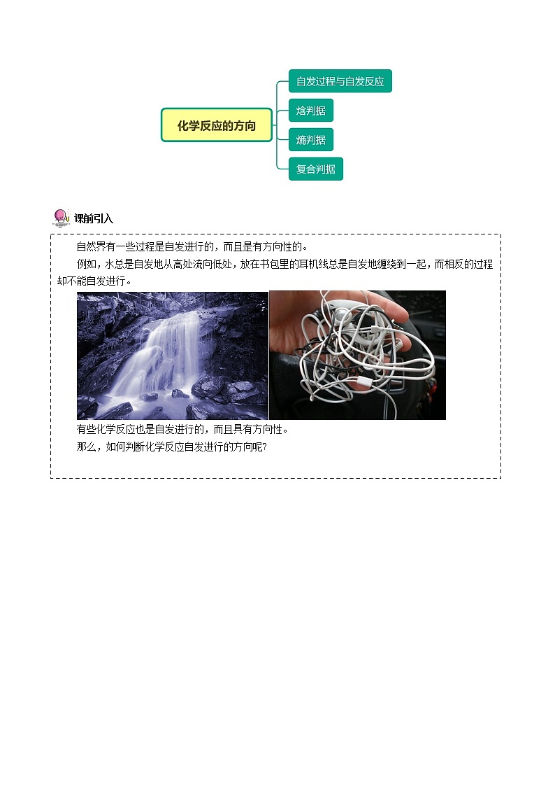 第11讲  化学反应的方向（word讲义）（学生版）-高二化学同步精品讲义（人教版2019选择性必修1）第2页