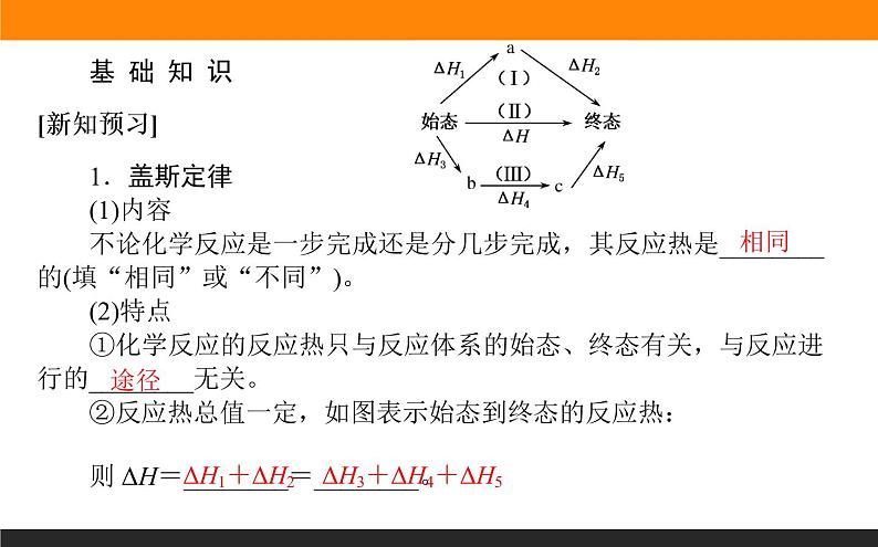 1.2反应热的计算课件PPT03