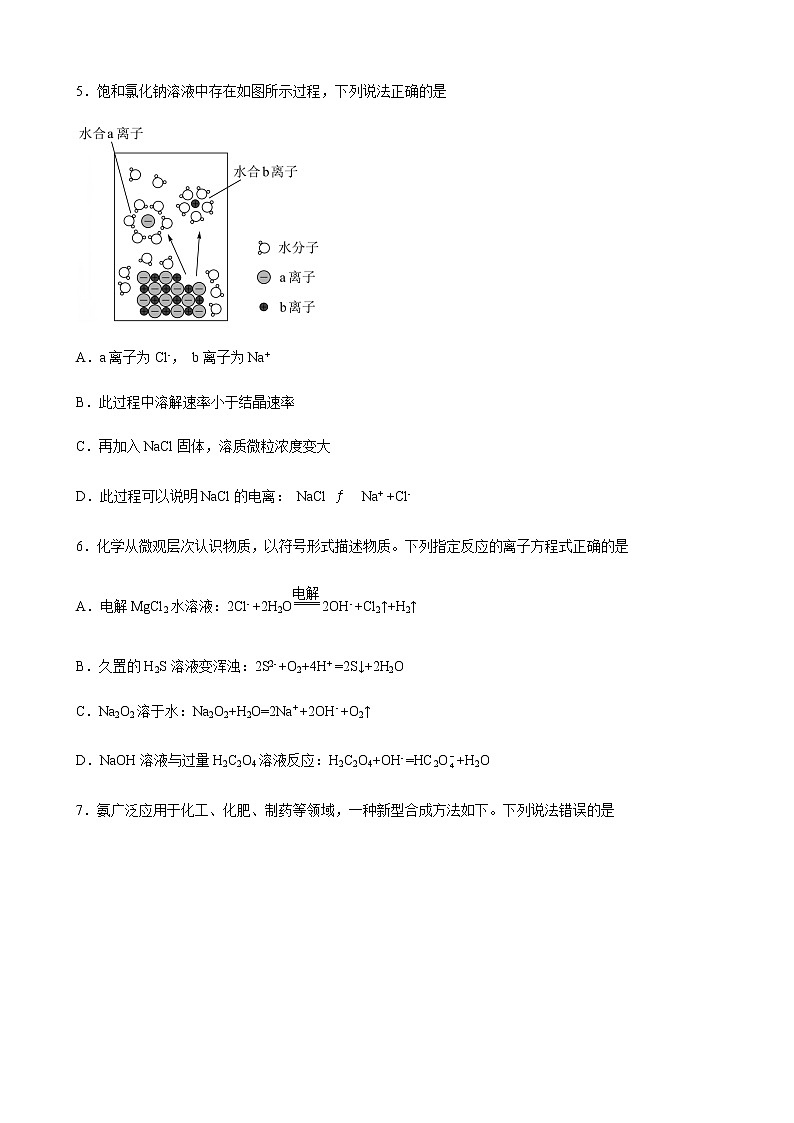 2023届广东省广州市广东实验中学高三上学期第二次阶段考试化学试题含解析第2页