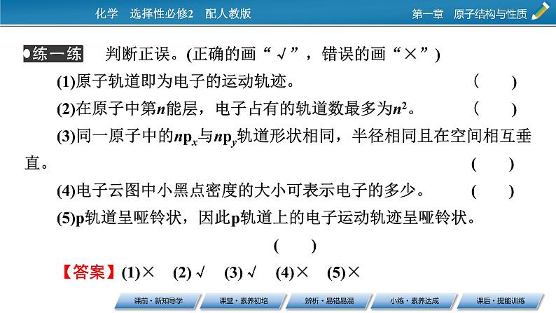 第1章　第1节　第2课时 电子云与原子轨道　核外电子排布课件PPT第8页