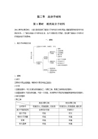 高中化学人教版 (2019)选择性必修3第二节 高分子材料精品第1课时复习练习题