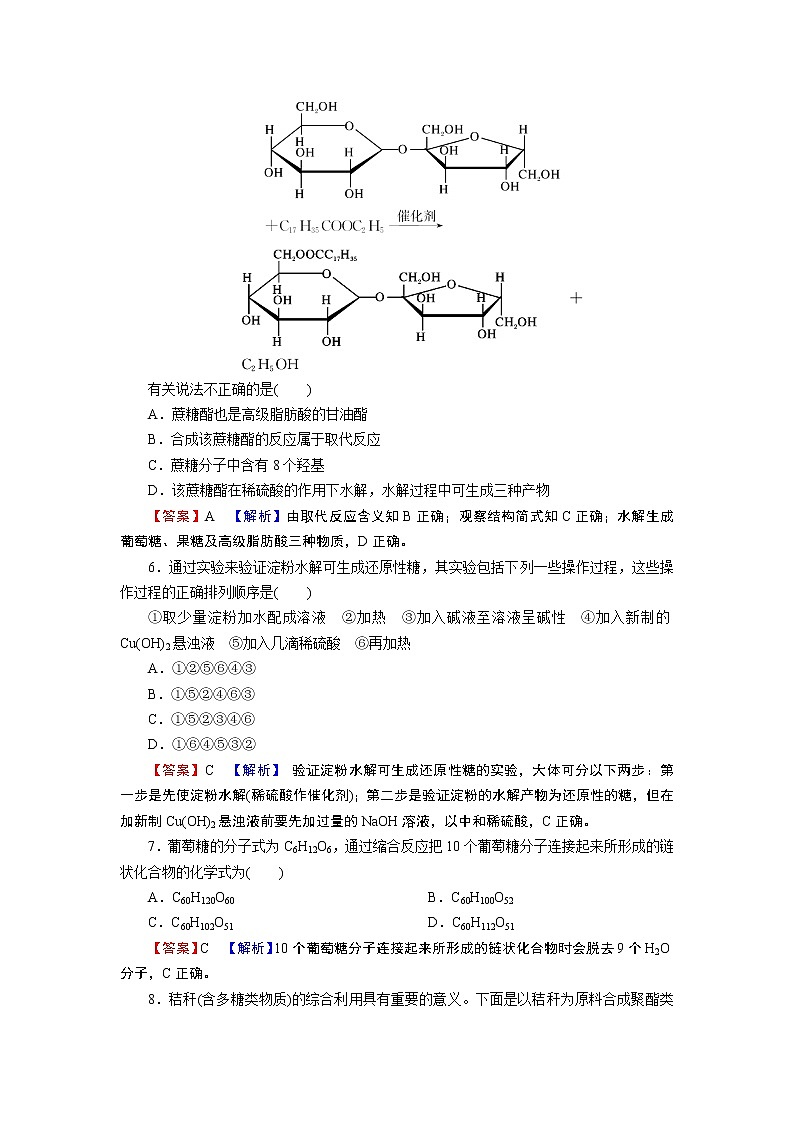 第4章 第1节 第一节　糖类第2页