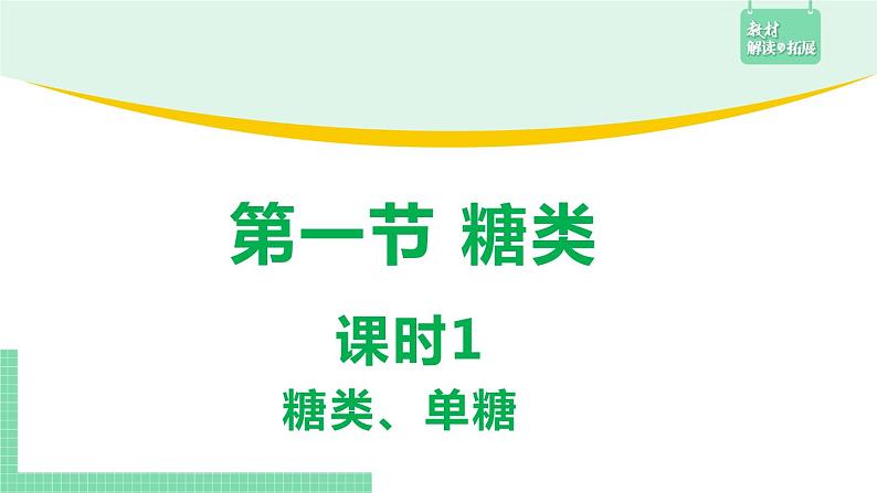 4.1.1 糖类、单糖课件PPT01