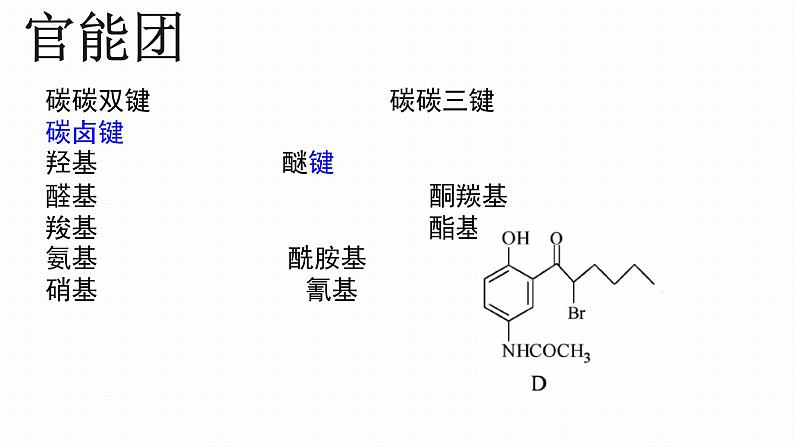 2023届高三化学二轮复习   有机化学基础课件PPT第3页