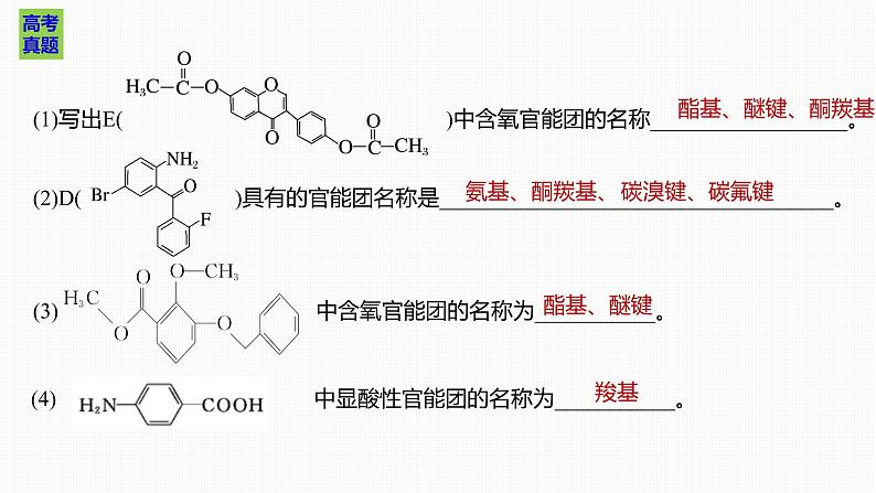 2023届高三化学二轮复习   有机化学基础课件PPT第4页