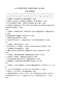 2023年高考第一次模拟考试卷：化学（山东B卷）（全解全析）