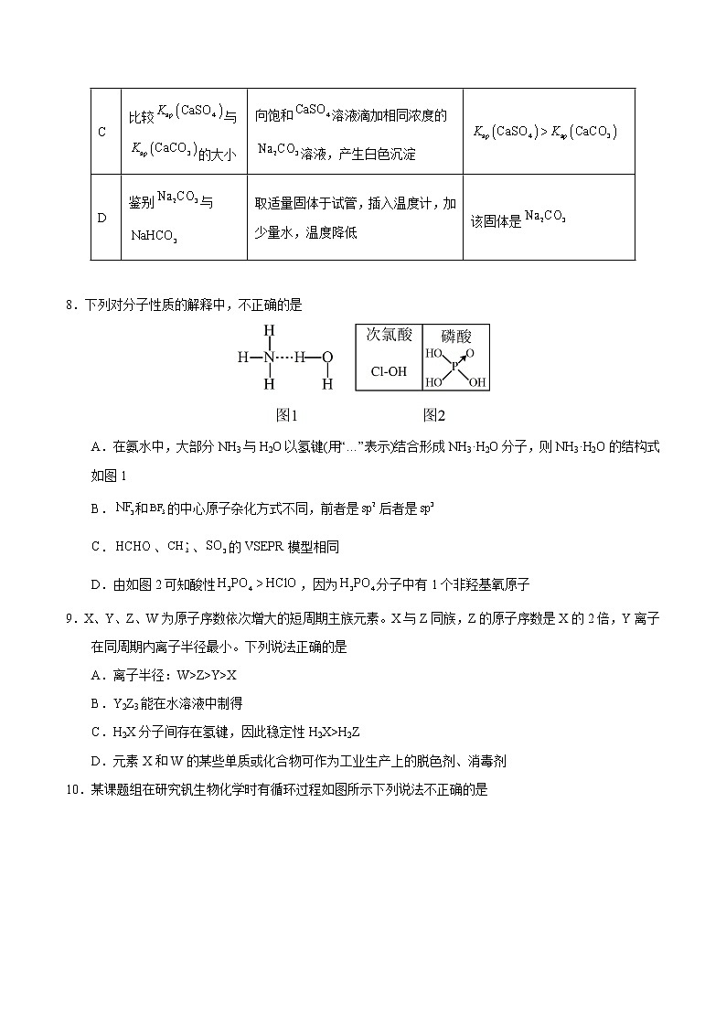 2023年高考第一次模拟考试卷：化学（重庆B卷）（考试版）03