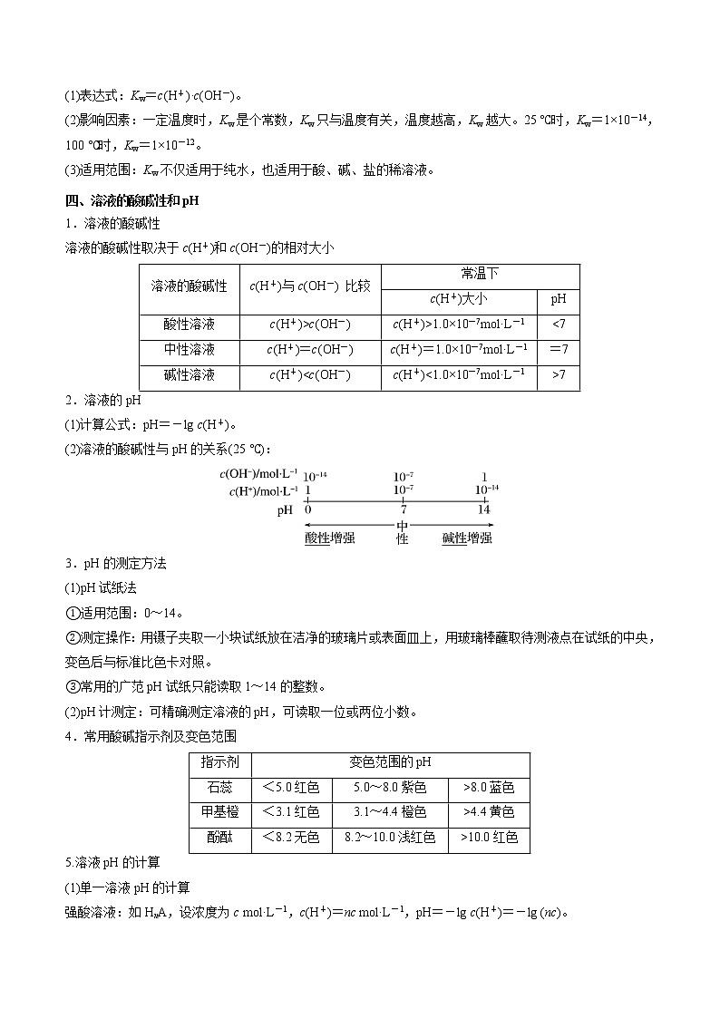 专题八 水溶液中的离子平衡- 2023 高考化学二轮复习讲与练(全国通用)03