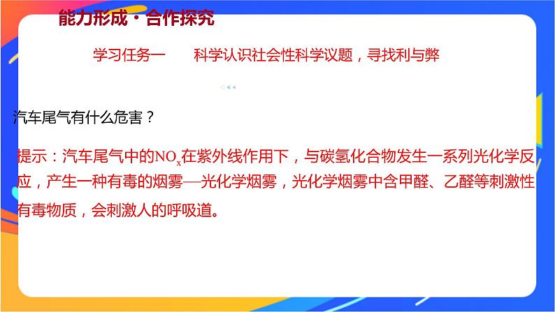 3 微项目论证重污染天气“汽车限行”的合理性——探讨社会性科学议题 课件第2页