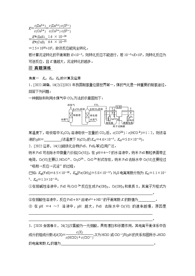 专题17　电离常数、水解常数、溶度积常数的应用第3页