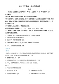 2023湖南省宁乡市高一上学期期末联考考试化学试题含解析