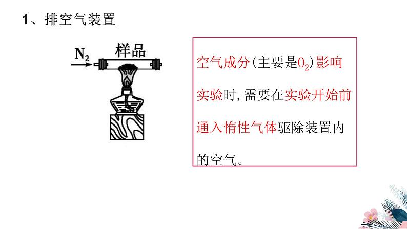 2023届高三化学二轮复习  实验综合性质探究类 课件第5页