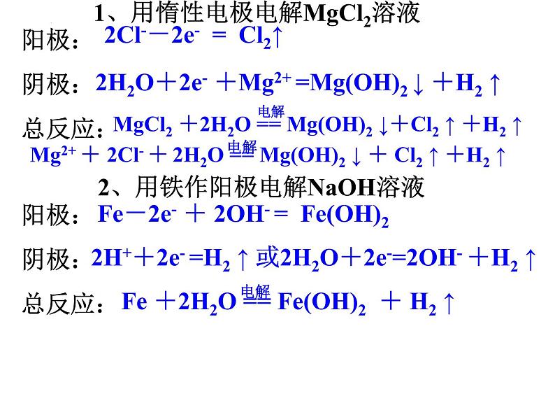 2023届高三化学一轮复习 电化学  课件第7页