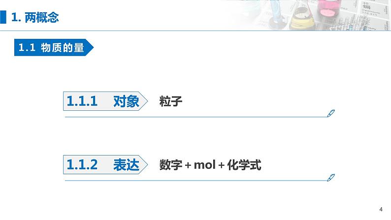 2.3《物质的量—— 物质的量的考点》（第二课时）课件04