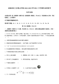 天津市滨海新区八所重点学校2022-2023学年高三下学期毕业班联考化学试题（Word版含答案）