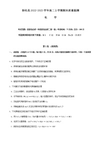 湖南省娄底市新化县2022-2023学年高二上学期期末质量监测化学试题（Word版含答案）