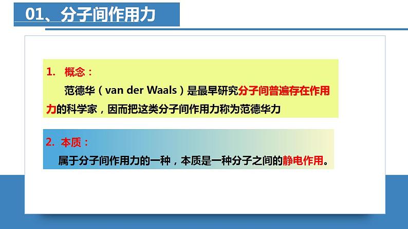 2.3.3分子结构与物质的性质（第3课时 范德华力及其对物质性质的影响）（课件）含视频 高二化学同步课件（人教版2019选择性必修2）第7页