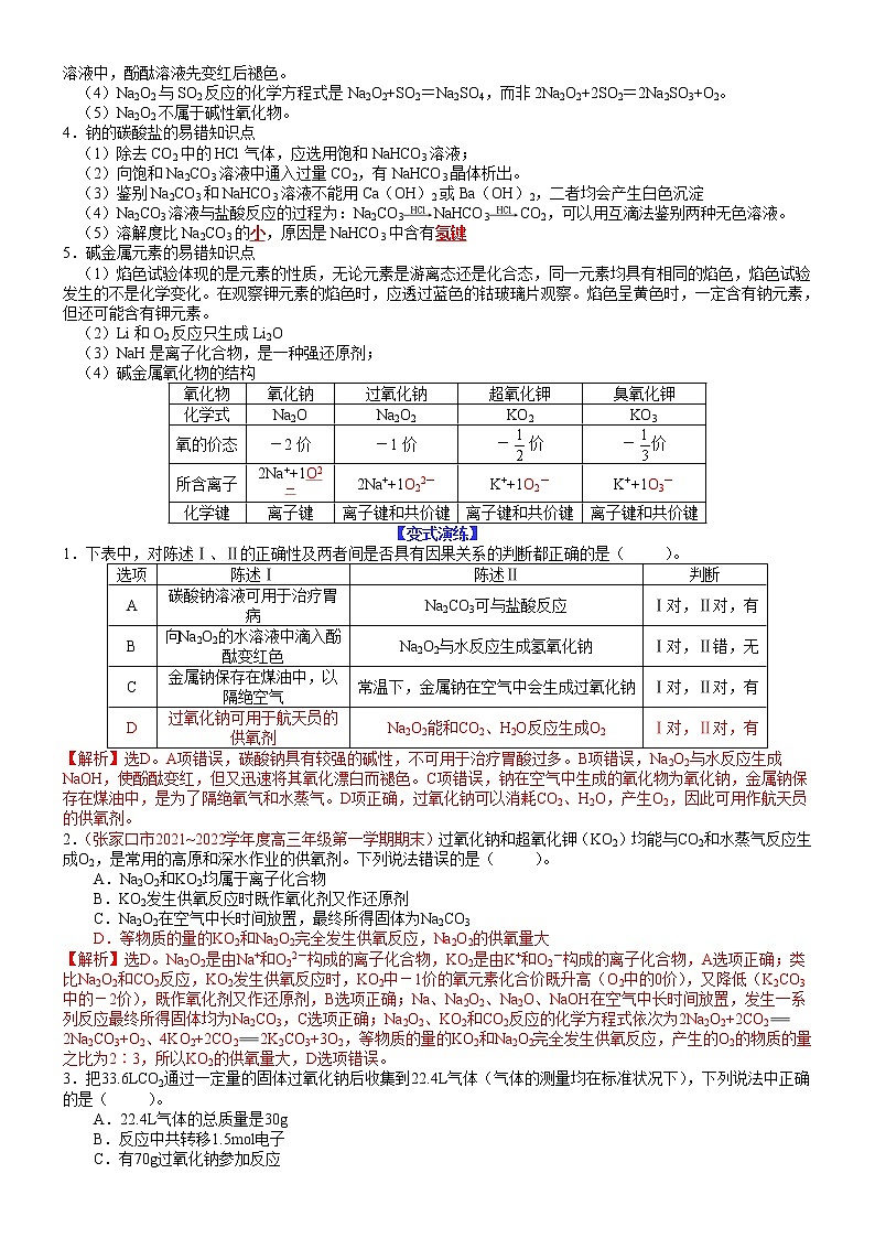 【新高考】2023年高考化学二轮题型精讲精练——专题09 常见金属元素的性质及应用（教师版）第2页