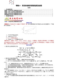 【新高考】2023年高考化学二轮题型精讲精练——专题10 常见非金属元素的性质及应用