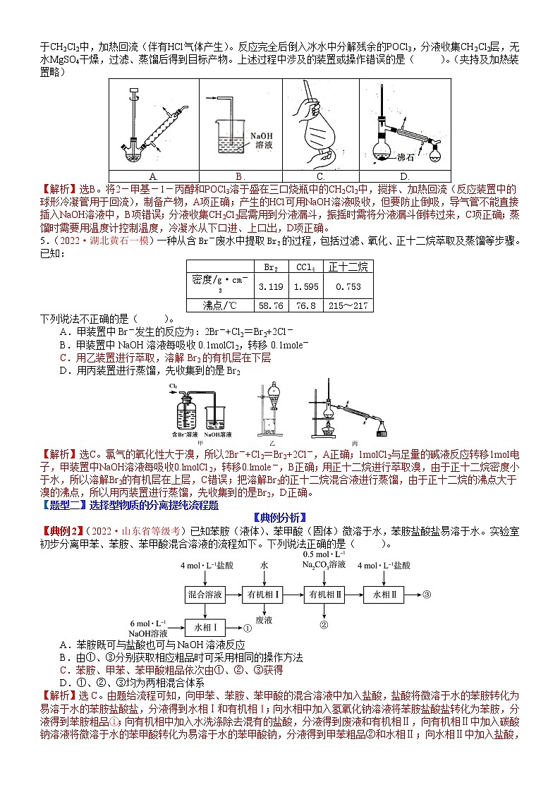 【新高考】2023年高考化学二轮题型精讲精练——专题25 化学实验综合性选择题03