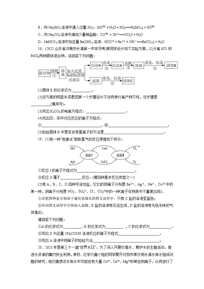 专题03  离子反应（练）（原卷版）第3页