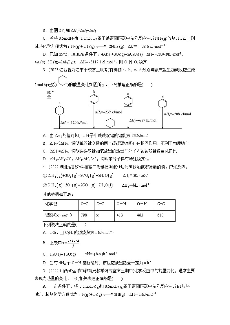 专题08  化学反应与能量变化（测）（原卷版）第2页