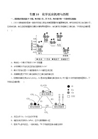 【高考二轮复习】2023年高考化学精讲+精练+小测（全国通用）——专题10 化学反应机理与历程（测）（原卷版+解析版）