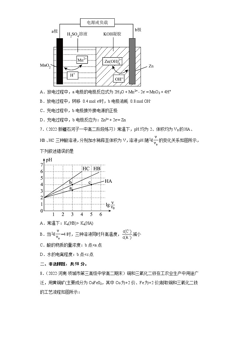 模拟卷06-2023年高三化学对接新高考全真模拟试卷（云南，安徽，黑龙江，山西，吉林五省通用）（原卷版）第3页