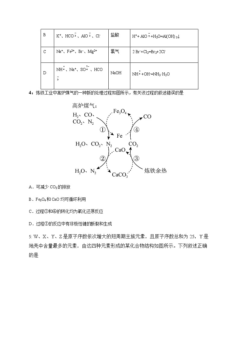 湖南省邵阳市重点中学2023届高三下学期第五次月考化学试题（含答案）02