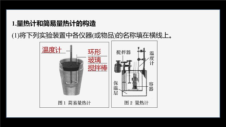 专题1 第一单元 化学反应的热效应   第2课时　反应热的测量与计算课件PPT05