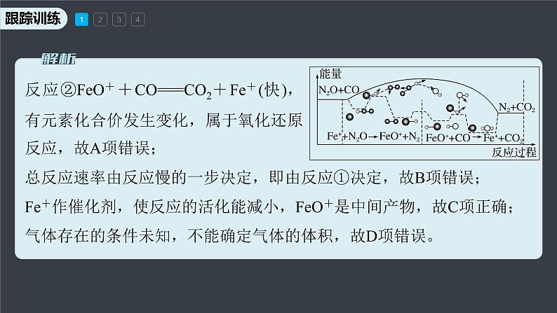 专题2第一单元 化学反应速率  微专题5　化学反应历程与化学反课件PPT07