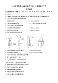 2023潍坊高一上学期期末考试化学试题含答案