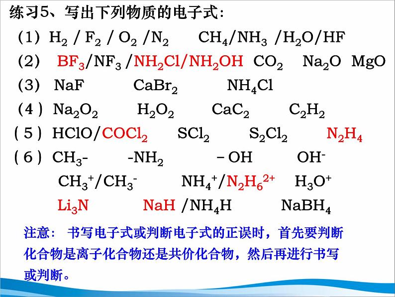 2023届高三化学高考备考第一轮复习化学键课件第2页