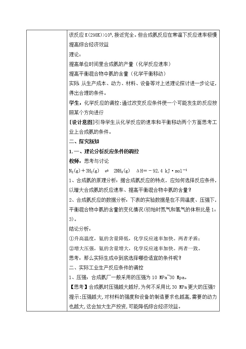 《化学反应的调控》课件PPT+教学设计02