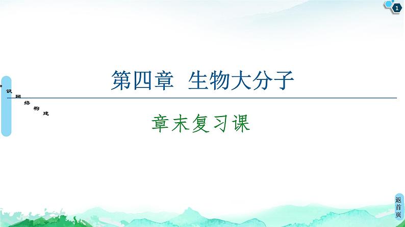 第4章  章末复习课 课件【新教材】人教版（2019）高中化学选择性必修3第1页