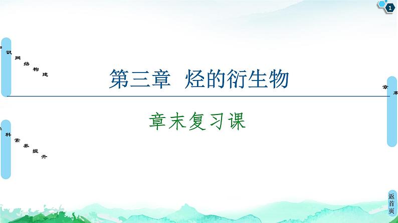 第3章  章末复习课 课件【新教材】人教版（2019）高中化学选择性必修3第1页