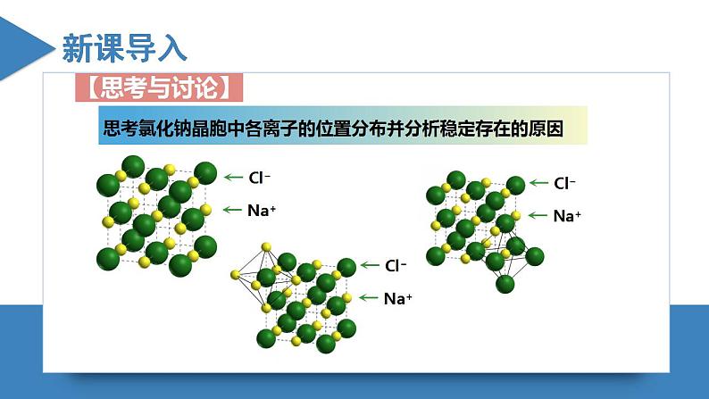 高二化学人教版2019选择性必修二3.3.2 金属晶体与离子晶体(第2课时 离子晶体) 课件+练习含解析03