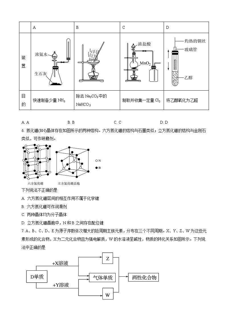 湖南省醴陵市重点中学2023届高三下学期第七次月考化学试卷（解析版）02